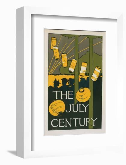 The July Century-Charles Woodbury-Framed Premium Giclee Print