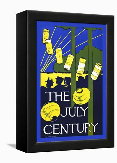 The July Century-Charles H Woodbury-Framed Stretched Canvas