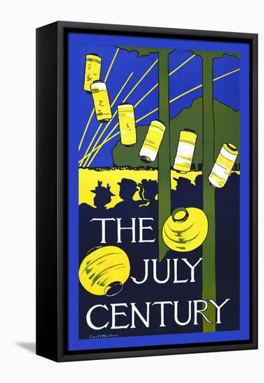The July Century-Charles H Woodbury-Framed Stretched Canvas