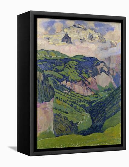 The Jungfrau, View from the Isenfluh, 1902-Ferdinand Hodler-Framed Premier Image Canvas