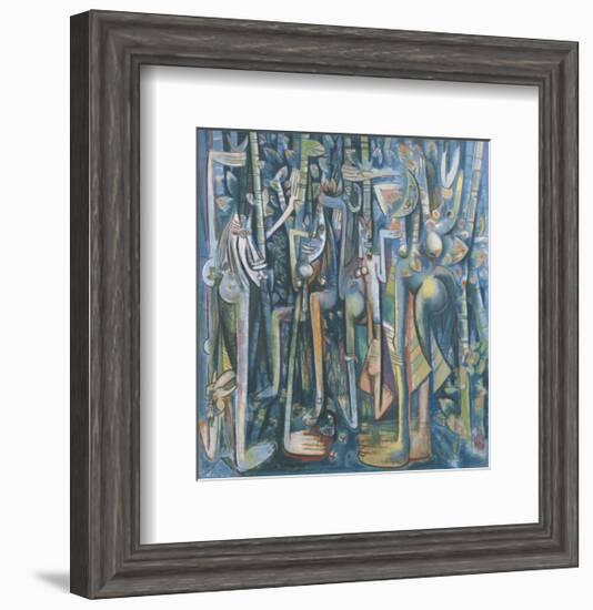 The Jungle, 1943-Wilfredo Lam-Framed Art Print