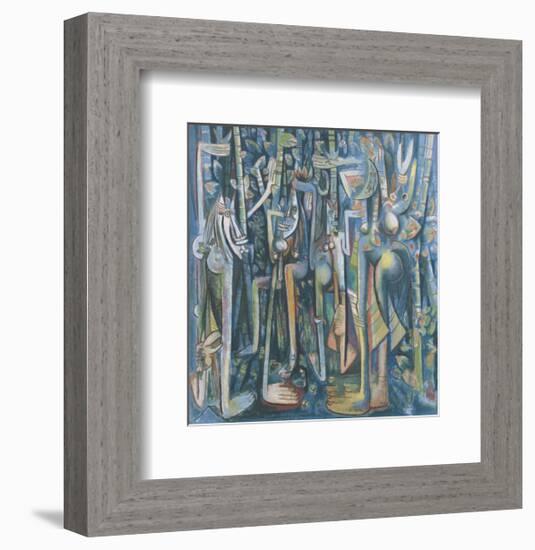 The Jungle, 1943-Wilfredo Lam-Framed Art Print