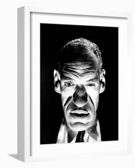 The Jungle Captive, Rondo Hatton, 1945-null-Framed Photo