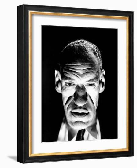 The Jungle Captive, Rondo Hatton, 1945-null-Framed Photo