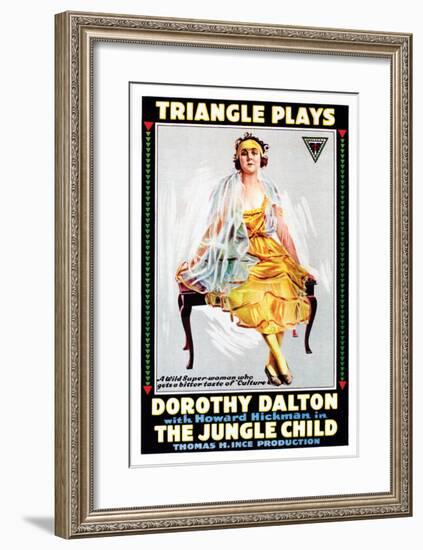 The Jungle Child - 1916-null-Framed Giclee Print