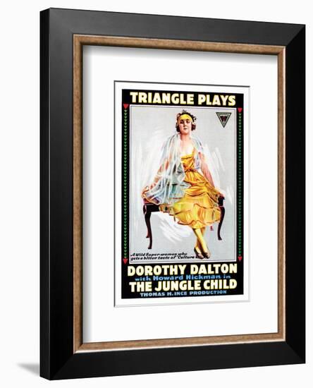 The Jungle Child - 1916-null-Framed Giclee Print