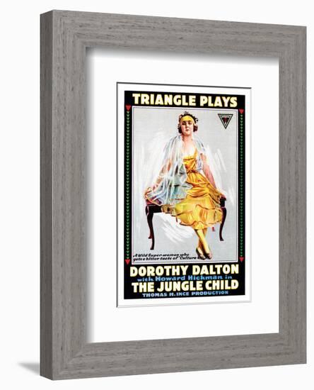 The Jungle Child - 1916-null-Framed Giclee Print