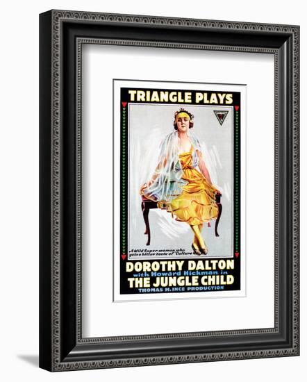 The Jungle Child - 1916-null-Framed Giclee Print