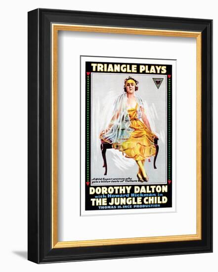 The Jungle Child - 1916-null-Framed Giclee Print