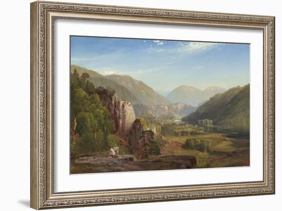 The Juniata, Evening, 1864-Thomas Moran-Framed Giclee Print