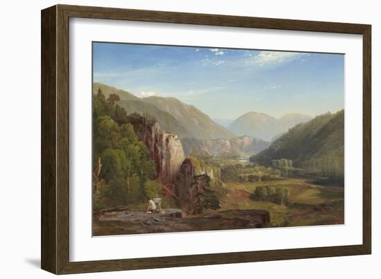 The Juniata, Evening, 1864-Thomas Moran-Framed Giclee Print