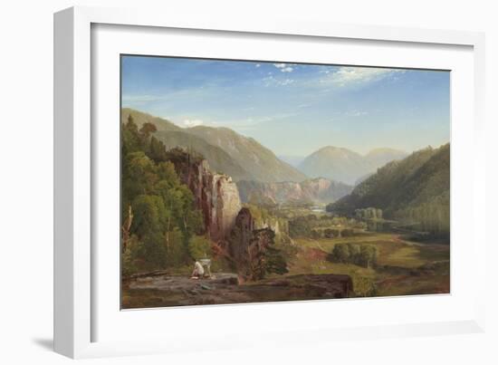 The Juniata, Evening, 1864-Thomas Moran-Framed Giclee Print