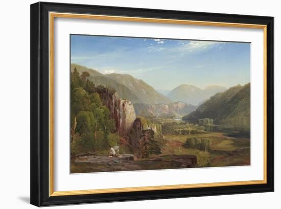 The Juniata, Evening, 1864-Thomas Moran-Framed Giclee Print