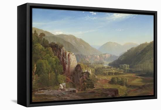 The Juniata, Evening, 1864-Thomas Moran-Framed Premier Image Canvas