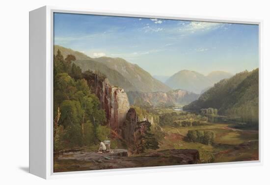 The Juniata, Evening, 1864-Thomas Moran-Framed Premier Image Canvas