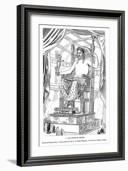 The Jupiter of Phidias, 1843-J Jackson-Framed Giclee Print