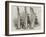 The Juvenile Harpists, Adolphus, Ernest, and Fanny Lockwood-null-Framed Giclee Print