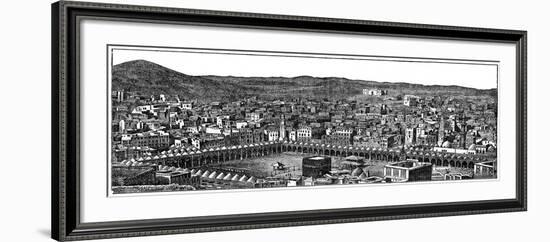 The Kaaba, Masjid Al-Haram Mosque, Mecca, 1877-null-Framed Giclee Print