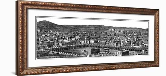 The Kaaba, Masjid Al-Haram Mosque, Mecca, 1877-null-Framed Giclee Print