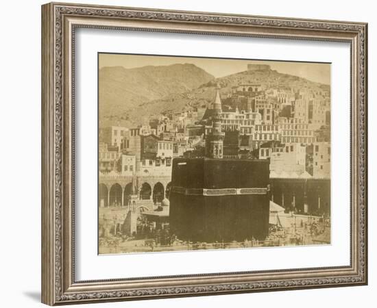 The Kaaba, Mecca, 1900-S. Hakim-Framed Photographic Print