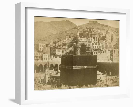 The Kaaba, Mecca, 1900-S. Hakim-Framed Photographic Print