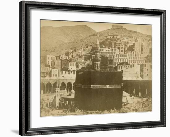 The Kaaba, Mecca, 1900-S. Hakim-Framed Photographic Print