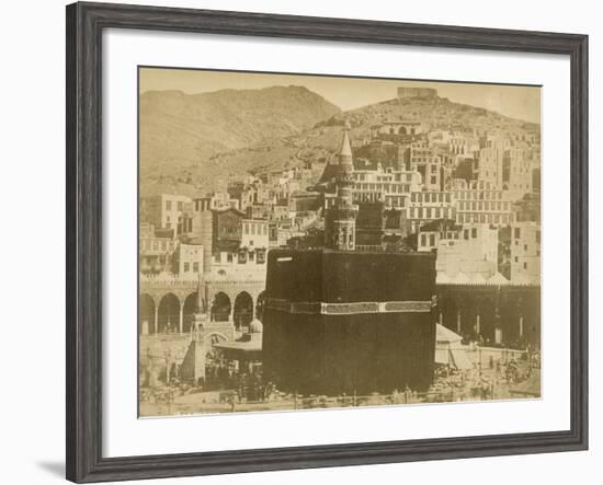 The Kaaba, Mecca, 1900-S. Hakim-Framed Photographic Print