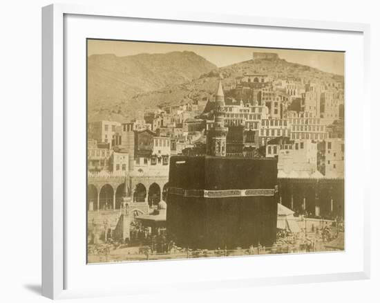 The Kaaba, Mecca, 1900-S. Hakim-Framed Photographic Print