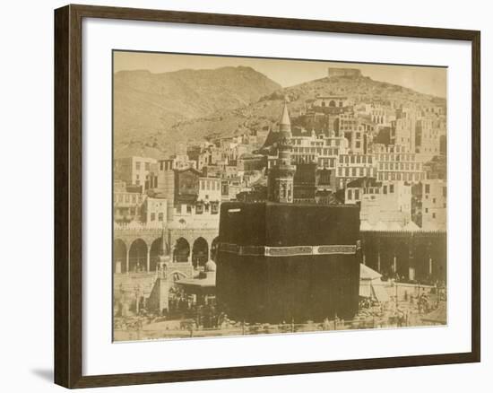 The Kaaba, Mecca, 1900-S. Hakim-Framed Photographic Print