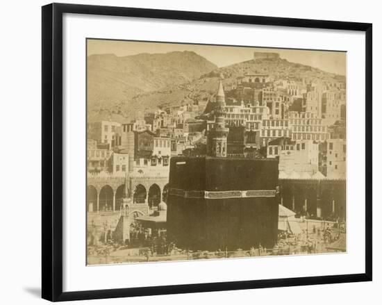 The Kaaba, Mecca, 1900-S. Hakim-Framed Photographic Print