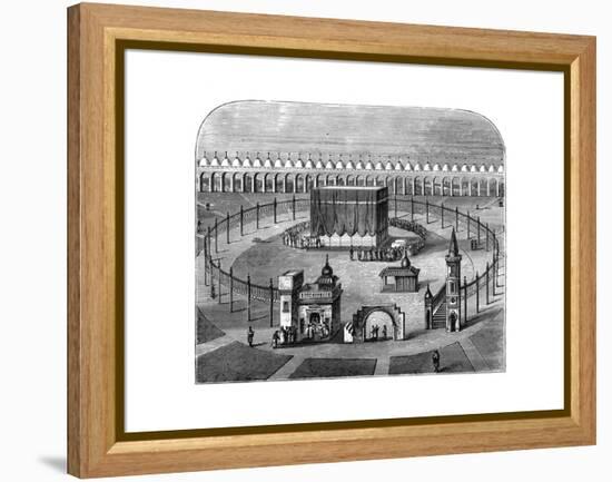 The Kaaba, Mecca, Saudi Arabia, C1890-null-Framed Premier Image Canvas