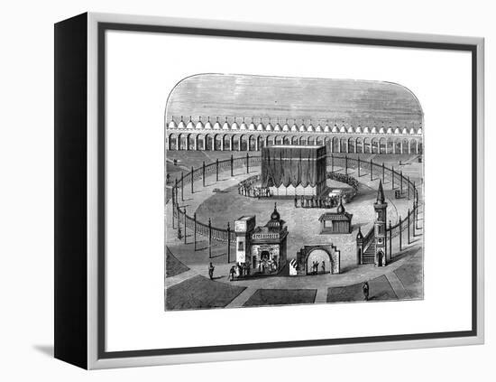 The Kaaba, Mecca, Saudi Arabia, C1890-null-Framed Premier Image Canvas