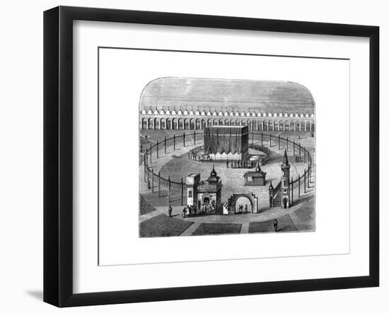 The Kaaba, Mecca, Saudi Arabia, C1890-null-Framed Giclee Print