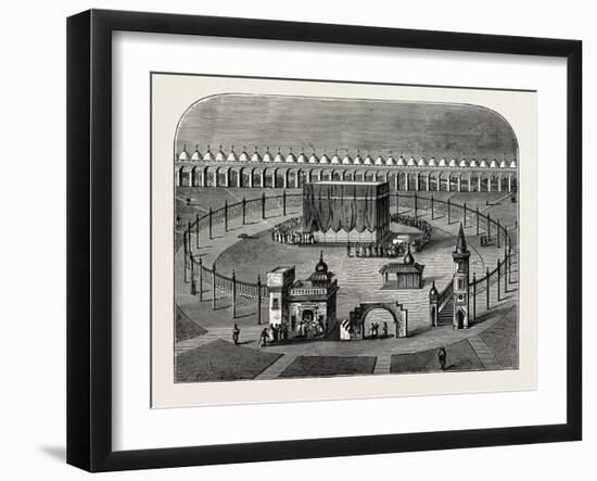 The Kaaba-null-Framed Giclee Print