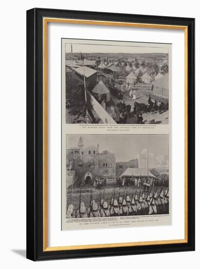 The Kaiser in the Holy Land-null-Framed Giclee Print