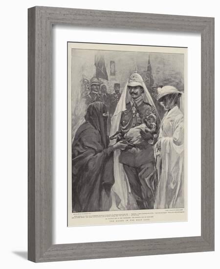 The Kaiser in the Holy Land-William Hatherell-Framed Giclee Print