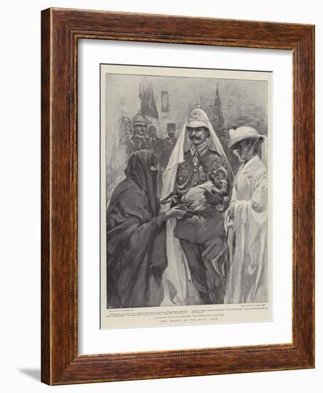 The Kaiser in the Holy Land-William Hatherell-Framed Giclee Print