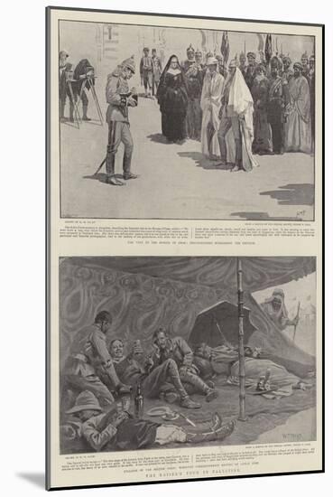 The Kaiser's Tour in Palestine-Henry Marriott Paget-Mounted Giclee Print