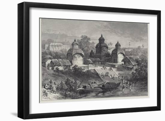 The Kali Ghaut, Calcutta-null-Framed Giclee Print