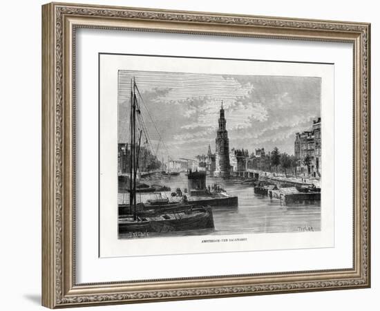 The Kalkmarkt, Amsterdam, Holland, 1879-Taylor-Framed Giclee Print