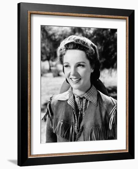 The Kansan, Jane Wyatt, 1943-null-Framed Photo