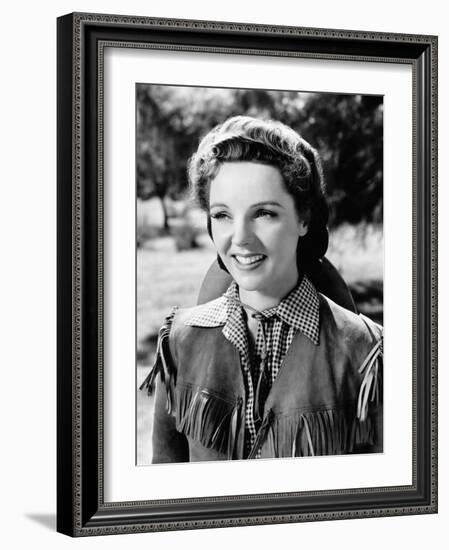 The Kansan, Jane Wyatt, 1943-null-Framed Photo