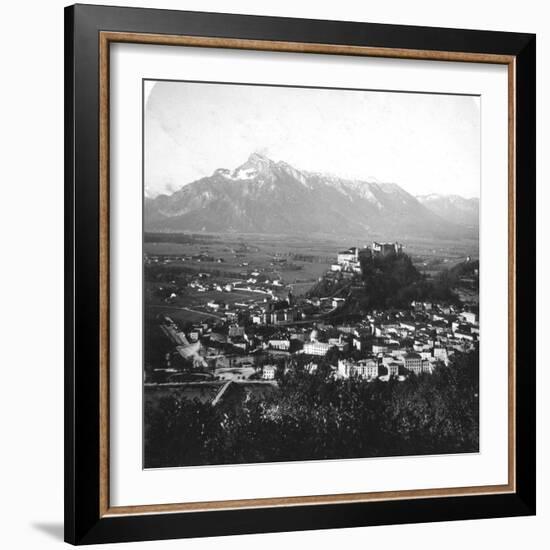 The Kapuzinerberg, Salzburg, Austria, C1900-Wurthle & Sons-Framed Photographic Print