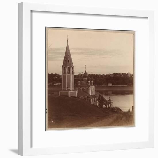 The Kazan-Preobrazhenskiy Church in Romanov-Borisoglebsk, 1910-Sergey Mikhaylovich Prokudin-Gorsky-Framed Giclee Print