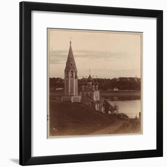 The Kazan-Preobrazhenskiy Church in Romanov-Borisoglebsk, 1910-Sergey Mikhaylovich Prokudin-Gorsky-Framed Giclee Print