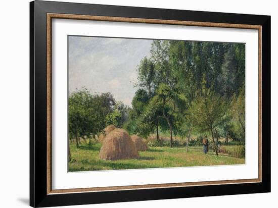 The "Kearsarge" at Boulogne-Edouard Manet-Framed Art Print