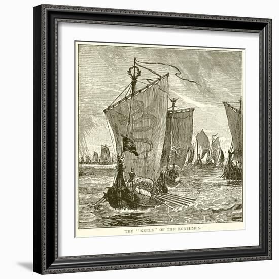 The "Keels" of the Northmen-null-Framed Giclee Print