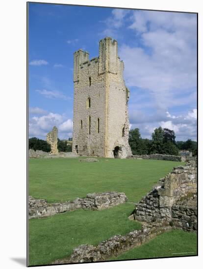 The Keep, Helmsley Castle, North Yorkshire, England, United Kingdom-David Hunter-Mounted Photographic Print