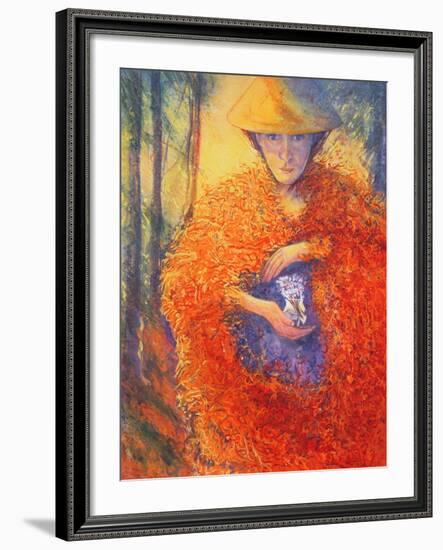 The Keeper of the Flowers, 2004-Silvia Pastore-Framed Giclee Print