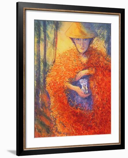 The Keeper of the Flowers, 2004-Silvia Pastore-Framed Giclee Print